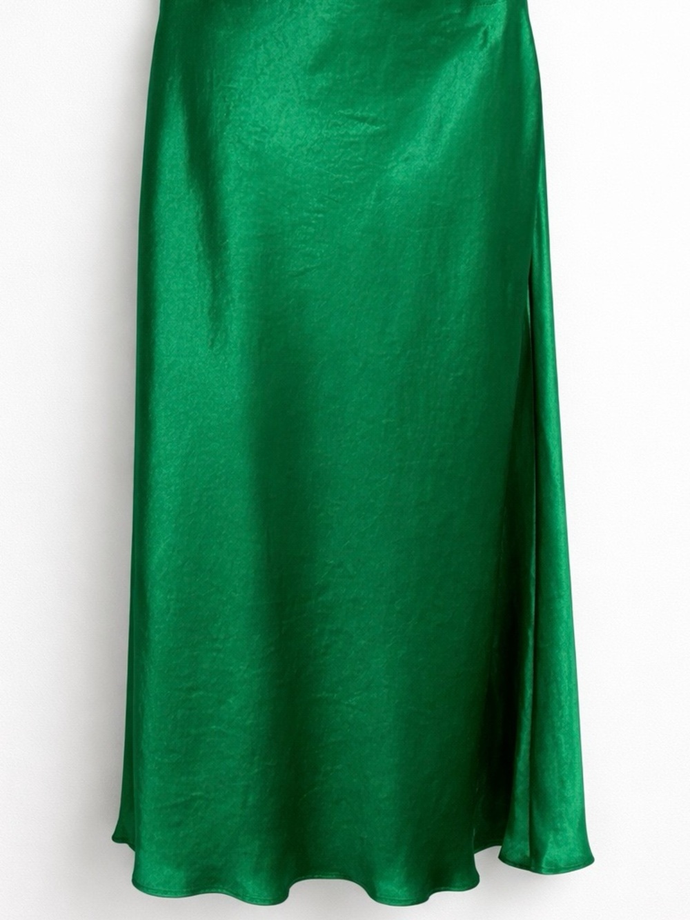Aritzia Babaton  gloss green midi skirt 6